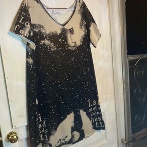 MISS LOOK XL Soft Posh Cotton French Inspired Boho Dress - New Wout tags